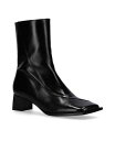 【送料無料】 アロハス レディース ブーツ・レインブーツ シューズ Chantal Black Leather Ankle Boots No Color
