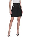 【送料無料】 カール ラガーフェルド レディース スカート ボトムス Women's Linen-Blend A-Line Skirt Black(4)