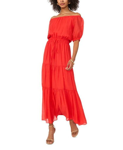 【送料無料】 ヴィンスカムート レディース ワンピース トップス Women's Off-The-Shoulder Tiered Maxi Dress Cayenne 【送料無料】 ヴィンスカムート レディース ワンピース トップス Women's Off-The-Shoulder Tiered Maxi Dress Cayenne