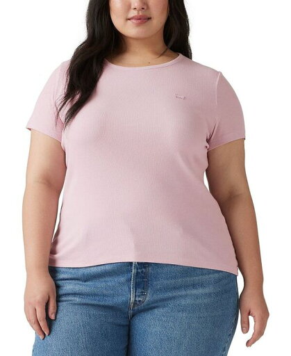 【送料無料】 リーバイス レディース シャツ トップス Plus Size Hayes Short-Sleeve T-Shirt Fragrant Lilac 【送料無料】 リーバイス レディース シャツ トップス Plus Size Hayes Short-Sleeve T-Shirt Fragrant Lilac