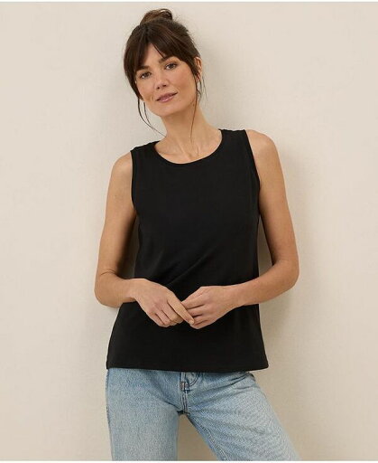 【送料無料】 パクト レディース シャツ トップス Women's Organic Cotton Softspun High Neck Tank Black 【送料無料】 パクト レディース シャツ トップス Women's Organic Cotton Softspun High Neck Tank Black