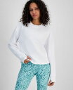 【送料無料】 イデオロギー レディース パーカー・スウェット アウター Women's Textured Split-Hem Sweatshirt Bright...