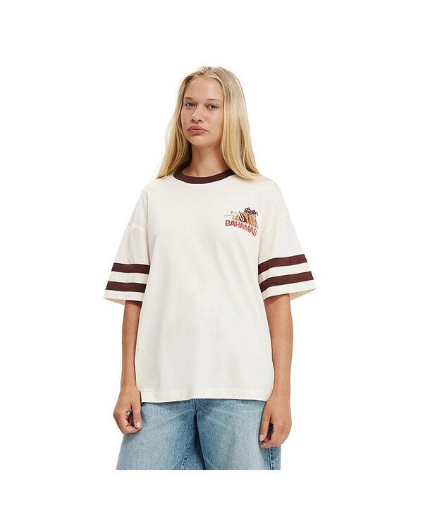 【送料無料】 コットンオン レディース シャツ トップス Women's The Boxy Graphic Tee 79 bahamas/porcelain