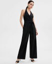 【送料無料】 アイ.エヌ.シー インターナショナル コンセプト レディース ジャンプスーツ トップス Women's Surplice Sleeveless J...