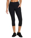 【送料無料】 リーボック レディース レギンス ボトムス Women's ID Train Pull-On Capri Leggings Black(4)