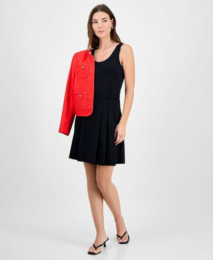 【送料無料】 バースリー レディース スカート ボトムス Women's Pleated Back-Zip Skirt Black 【送料無料】 バースリー レディース スカート ボトムス Women's Pleated Back-Zip Skirt Black