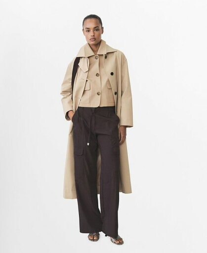 【送料無料】 マンゴ レディース ジャケット・ブルゾン アウター Women's Pockets Cotton Jacket Khaki 【送料無料】 マンゴ レディース ジャケット・ブルゾン アウター Women's Pockets Cotton Jacket Khaki