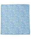 【送料無料】 ディズニー メンズ ネクタイ アクセサリー Men's Mickey Mouse Paisley Pocket Square Teal