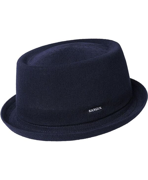 カンゴール メンズ アクセサリー 帽子 Kangol Men's Bamboo Mowbray Pork Pie Dark blue ブルー