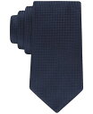 【送料無料】 カルバンクライン メンズ ネクタイ アクセサリー Men's Zayn Houndstooth Tie Navy