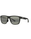 【送料無料】 マウイジム メンズ サングラス・アイウェア アクセサリー Men's Puakea Polarized Sunglasses MJ000786 Black Matte(4)