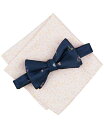 【送料無料】 バースリー メンズ ネクタイ アクセサリー Men's Brackley Floral Bow Tie & Pocket Square Set N...