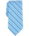 【送料無料】 クラブルーム メンズ ネクタイ アクセサリー Men's Milestone Stripe Tie Lt Blue