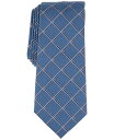 【送料無料】 アルファニ メンズ ネクタイ アクセサリー Men's Corrid Grid-Pattern Tie Navy(4)