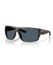 【送料無料】 コスタデルマール メンズ サングラス・アイウェア アクセサリー Men's Fly Line Polarized Sunglasses 6S9129 Matte Tortoise(4)