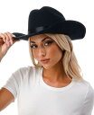 【送料無料】 マーカスアドレール レディース 帽子 アクセサリー Women's Short-Brim Cowboy Hat with Satin Trim B...