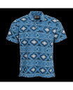 【送料無料】 マウンテンカーキス メンズ ポロシャツ トップス Men's Ranger Printed Polo Blue ridge