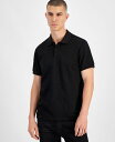 【送料無料】 ゲス メンズ ポロシャツ トップス Men's Peony Relaxed Fit Short Sleeve Quatro G Polo Swea...