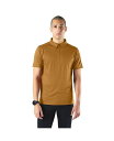 【送料無料】 アイベックス メンズ ポロシャツ トップス Men's 24 Hour Short Sleeve Polo Wood thrush