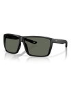 【送料無料】 コスタデルマール メンズ サングラス・アイウェア アクセサリー Men's Rincon II Polarized Sunglasses 6S9121 Matte Black