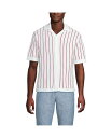 【送料無料】 ランズエンド メンズ ポロシャツ トップス Men's Short Sleeve Racked Button Down Sweater Polo ...