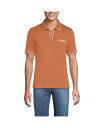 【送料無料】 ランズエンド メンズ ポロシャツ トップス Men's Short Sleeve Tipped Welt Pocket Supima Polo C...