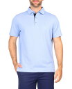 【送料無料】 テーラーバード メンズ ポロシャツ トップス Men's Solid Modal Polo w/Contrast Trim Oxford blue