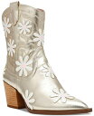 【送料無料】 ベッツィジョンソン レディース ブーツ・レインブーツ シューズ Women's Teddy Daisy Western Booties Gold