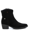 【送料無料】 キシタイ レディース ブーツ・レインブーツ シューズ Women's Italian Western Suede Booties By Black