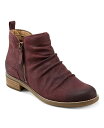 【送料無料】 アース レディース ブーツ・レインブーツ シューズ Women's Nadya Round Toe Ruched Casual Booties D...