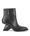 【送料無料】 ユナイテッドヌード レディース ブーツ・レインブーツ シューズ Womens Rockit Zip Bootie Black