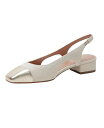 【送料無料】 リネアパウロ レディース パンプス シューズ CHARLEY Cap Toe Chop Out Pumps Natural/gold canvas...