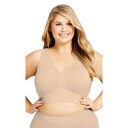 【送料無料】 アベニュー レディース ブラジャー アンダーウェア Plus Size Seamless Wire Free Bra Nude