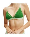 【送料無料】 コットンオン レディース ブラジャー アンダーウェア Women's Everyday Lace Triangle Padded Bralette Lucky green(4)