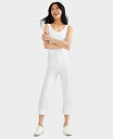 【送料無料】 スタイルアンドコー レディース デニムパンツ ボトムス Women's High-Rise Cuffed Capri Jeans Bright W...
