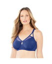 【送料無料】 コンフォート チョイス レディース ブラジャー アンダーウェア Plus Size Full Coverage Mesh Side Wire Br...