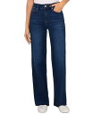 【送料無料】 セセ レディース デニムパンツ ボトムス Women's Wide-Leg High-Rise Raw-Hem Jeans Riviera Wash