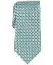 【送料無料】 ペリーエリス メンズ ネクタイ アクセサリー Perry Ellis Men's Scanlon Geo-Pattern Tie Sage