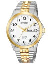【送料無料】 シチズン メンズ 腕時計 アクセサリー Men's Quartz Two-Tone Stainless Steel Bracelet Watch 38mm Two-tone(2)