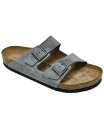 【送料無料】 ビルケンシュトック メンズ サンダル シューズ Men's Arizona Suede Leather Soft Footbed Casual S...