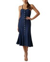 【送料無料】 ゲス レディース ワンピース トップス Women's Edna Button-Front Denim Midi Dress Bodeguita ...