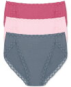 【送料無料】 ナトリ レディース パンツ アンダーウェア Bliss French Cut Brief Underwear 3-Pack 152058MP Co...