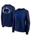 【送料無料】 ファナティクス レディース パーカー・スウェット アウター Women's Navy Penn State Nittany Lions Super...