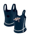 【送料無料】 ウェア バイ エリン アンドルーズ レディース タンクトップ トップス Women's Navy Houston Astros Square Ne...
