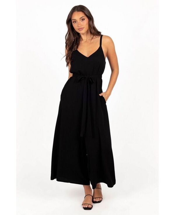 【送料無料】 Petal and Pup レディース ジャンプスーツ トップス Women's Gaia Jumpsuit Black
