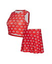 【送料無料】 コンセプツ スポーツ レディース タンクトップ トップス Women's Red Cincinnati Reds Knit Tank Top an...