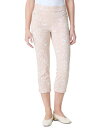 【送料無料】 グロリアバンデービルト レディース カジュアルパンツ ボトムス Women's Shape Effect Printed Capri Pants ...