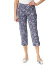 【送料無料】 グロリアバンデービルト レディース カジュアルパンツ ボトムス Women's Shape Effect Printed Capri Pants ...