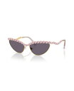 【送料無料】 スワロフスキー レディース サングラス・アイウェア アクセサリー Women's Large Sunglasses SK7030 Gold