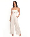 【送料無料】 Petal and Pup レディース ジャンプスーツ トップス Women's Metra Scalloped Jumpsuit White